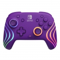 PDP Nintendo Switch Purple Afterglow Wave Wireless Controller With Motion