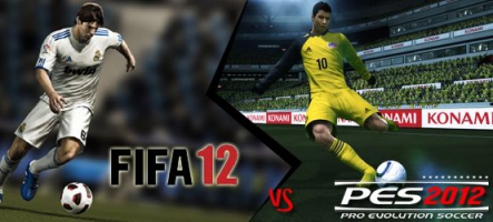 Pro Evolution Soccer 2012 contre FIFA 12