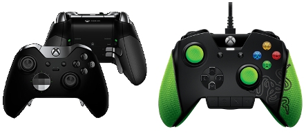 Microsoft et Razer proposent leurs versions de la manette Xbox One pour joueurs professionnels