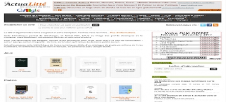 Un p'tit ebook ? Fouillez la bibliothèque d'ActuaLitté avec Google Books