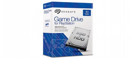 Seagate Game Drive : disque dur hybride SSD + HDD pour PS4 et PS3