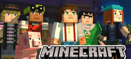 MineCraft Story Mode : Episode 1, l'Ordre de la Pierre (PC, Xbox 360, PS3, PS4, Xbox One)