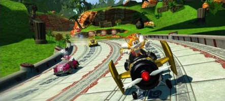 Sonic & Allstars Racing Transformed met la gomme