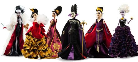 (HS) Les méchantes de Disney dans une collection limitée de sublimes poupées