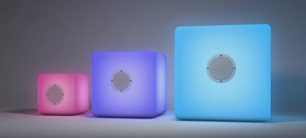 ColorCube : des enceintes Bluetooth lumineuses