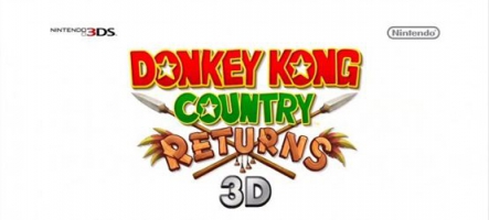 Donkey Kong Country Returns arrive sur 3DS