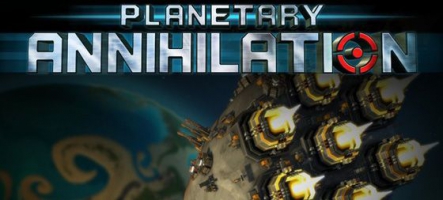 Planetary Annihilation : Un jeu de stratégie dans une galaxie entière !