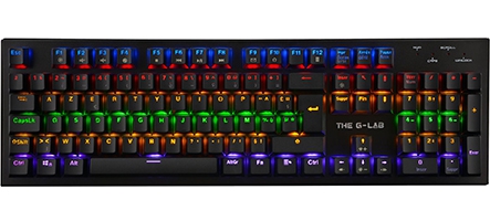 The G-Lab Keyz Carbon², un bon clavier gamer à tout petit prix