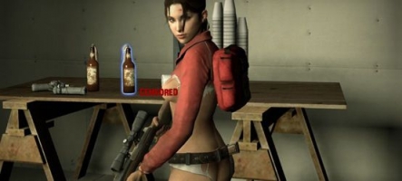 Zoey nue dans L4D