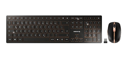 Cherry DW 9000 SLIM, un combo souris + clavier pour la bureautique