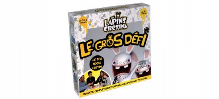 Concours : Gagnez 10 jeux Lapins Crétins Le Gros défi !