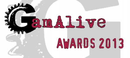 GamAlive Awards 2013 : la liste des jeux sélectionnés