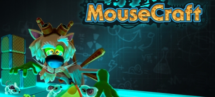 Jouez avec des rats de labo dans MouseCraft