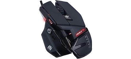 Mad Catz RAT 4+, l'ergonomie au service des gamers