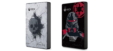 Seagate Gears 5 et Star Wars Jedi Fallen Order pour Xbox One