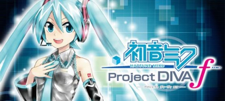 Sega sort Hatsune Miku: Project DIVA f sur PS Vita