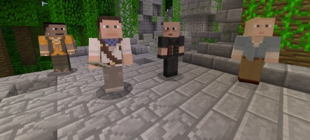 Des skins made in Sony pour Minecraft