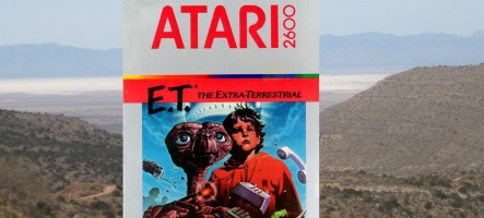 Des cartouches E.T. pour Atari 2600 déterrées au Nouveau-Mexique