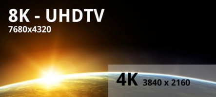 Le 4K, c'est déjà dépassé. Le 8K arrive.