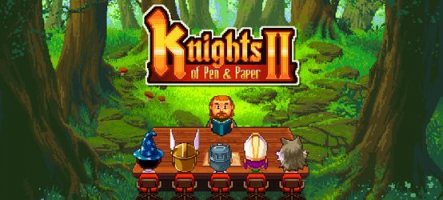 Knights of Pen & Paper 2 : un jeu de rôle papier pour le 14 mai