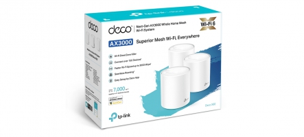 TP Link AX3000 Système Mesh WiFi 6 de 3 Gigabit