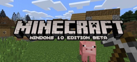 MineCraft : L'édition Windows 10 en bêta dès la fin du mois