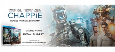 Concours : Gagnez des Blu-Ray et DVD de Chappie !