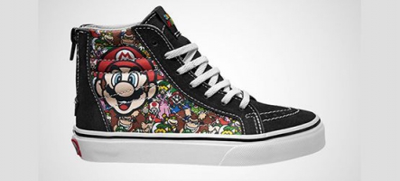 Vans lance les Sneakers Nintendo NES