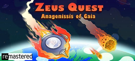 Zeus Quest Remastered, un jeu d'aventure humoristique