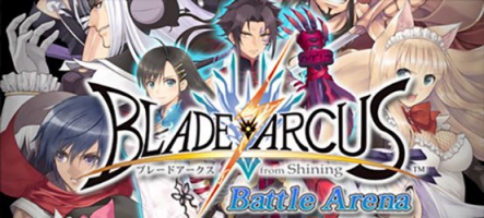 Blade Arcus from Shining: Battle Arena, fantasy nippone