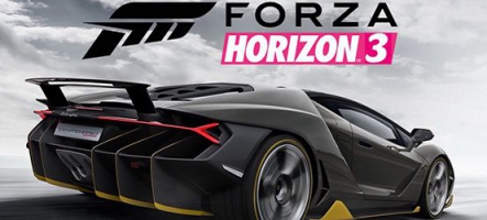 Forza Horizon 3 en 4K, ca dépote