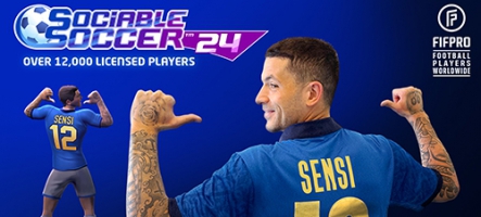 Sociable Soccer 24 (PC, PS4, PS5, Xbox One, Xbox Series, Nintendo Switch)