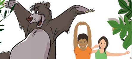 Disney, la Gymnastique des Animaux : le livre indispensable de l'été