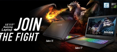 Gigabyte dévoile ses nouveaux PC portables Gaming Series