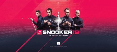 Snooker 19 sort sur PC, PS4 et Xbox One