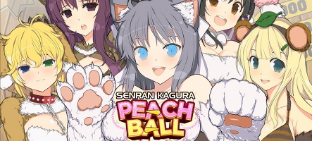 Senran Kagura Peach Ball arrive aujourd'hui sur Switch