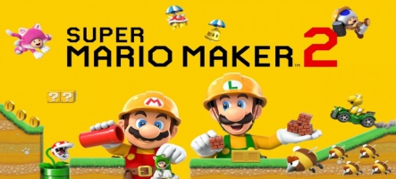 Des niveaux de Mario Maker 2 faits par des studio Français