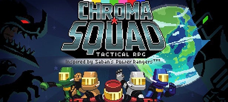 Les power rangers de Chroma Squad débarquent sur Switch