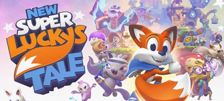 New Super's Lucky Tale montre sa grosse queue aux enfants