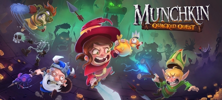 Un nouveau trailer pour Munchkin : Quacked Quest