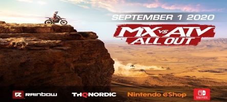 MX vs ATV sort sur Nintendo Switch