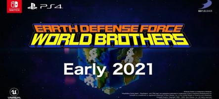 Earth Defense Force arrive en voxel sur Switch et PS4