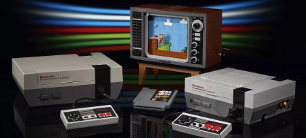 Lego sort une NES