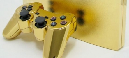 Une PS3 en or