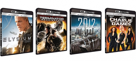 Terminator, Elysium, 2012, Drôles de dames : Sony Pictures sort de nouveaux films en 4K