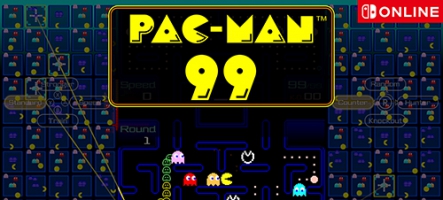 Pac-Man 99 est sorti sur Nintendo Switch