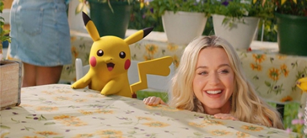 Pokémon : Katy Perry chante avec Pikachu