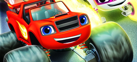 Blaze et les Monster Machines Pilotes de Moteur City en jeu vidéo