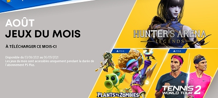 Les jeux PlayStation Plus du mois d’août