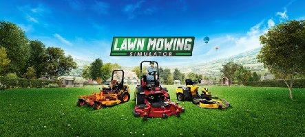 Lawn Mowing Simulator débarque